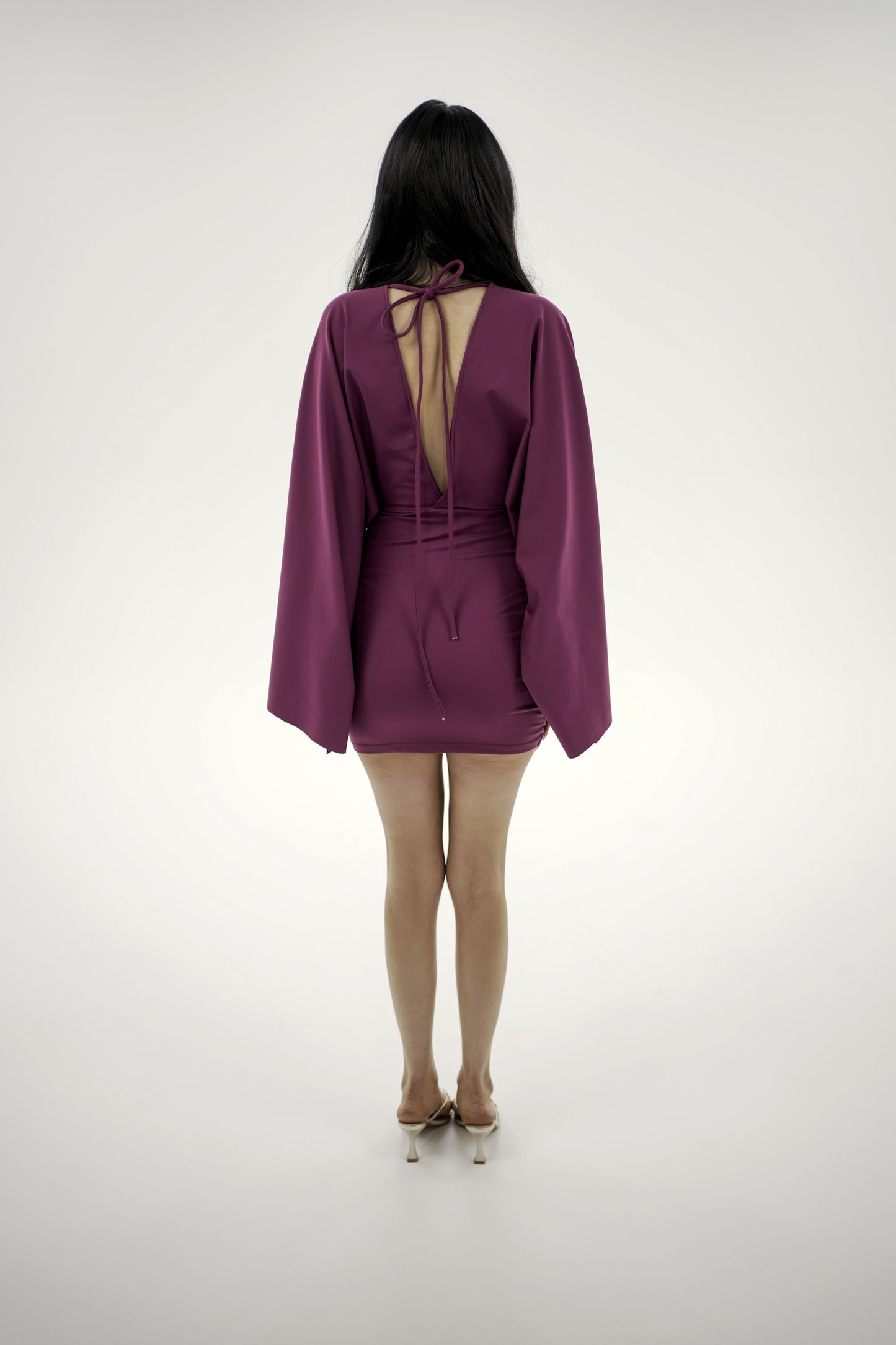 Alexa Mini Dress - Raspberry