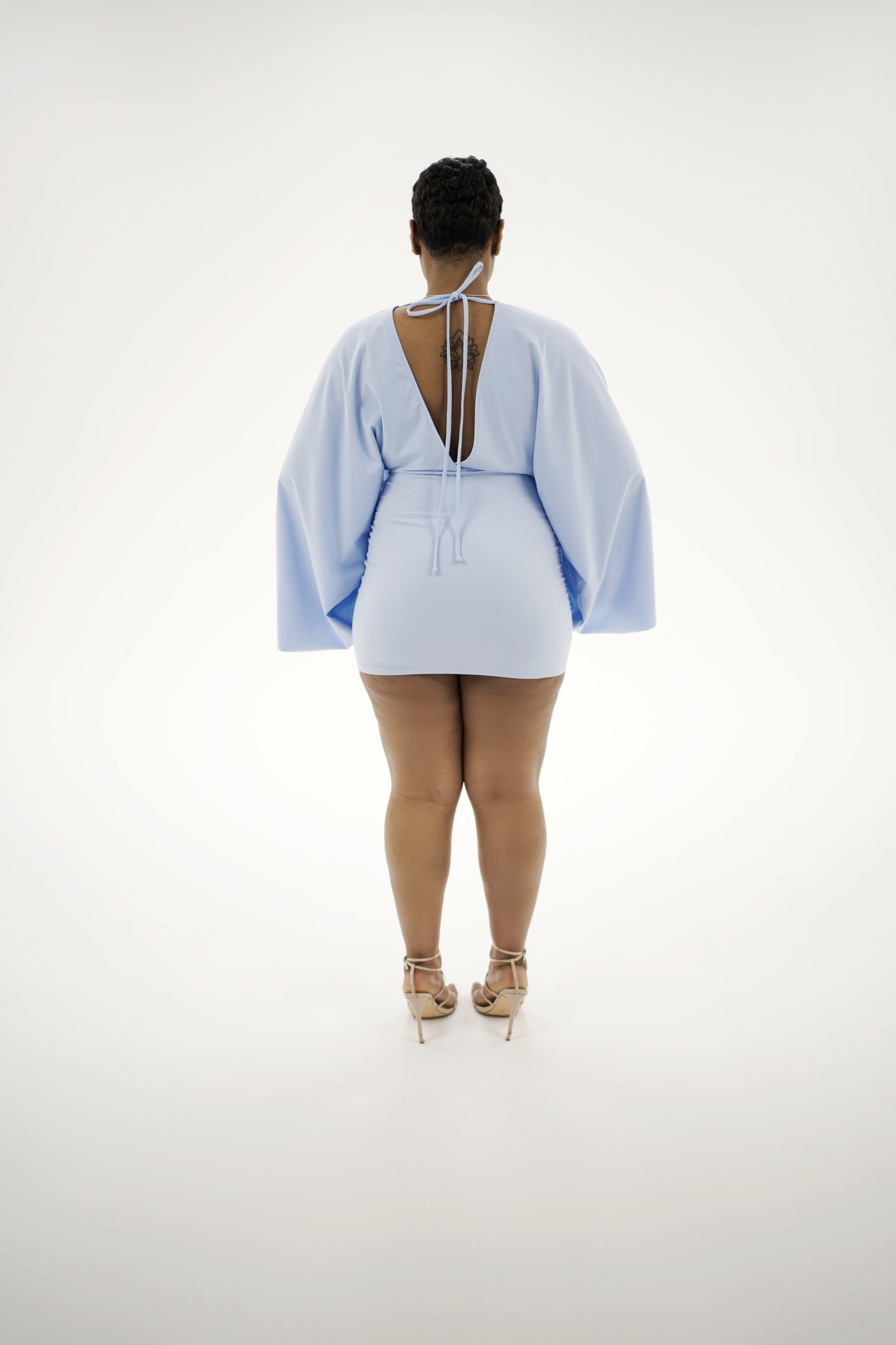 Alexa Mini Dress - Blue Raspberry
